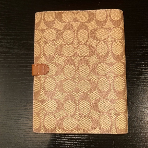 Coach Notebook In Signature Canvas - Picture 4 of 6